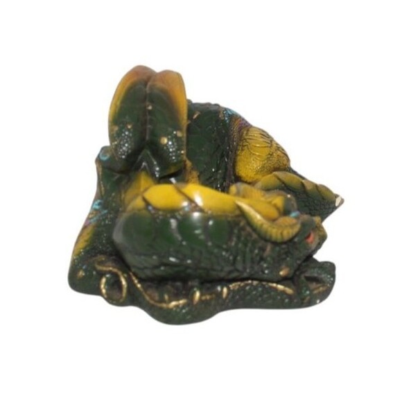 Windstone Editions Green Female Dragon Retired 1985 Pena. - Picture 2 of 8